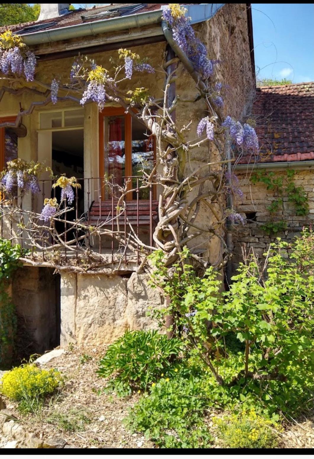 Villa O Bonheurs Simples D'Ecorsaint Ici Doucement à Hauteroche Extérieur photo